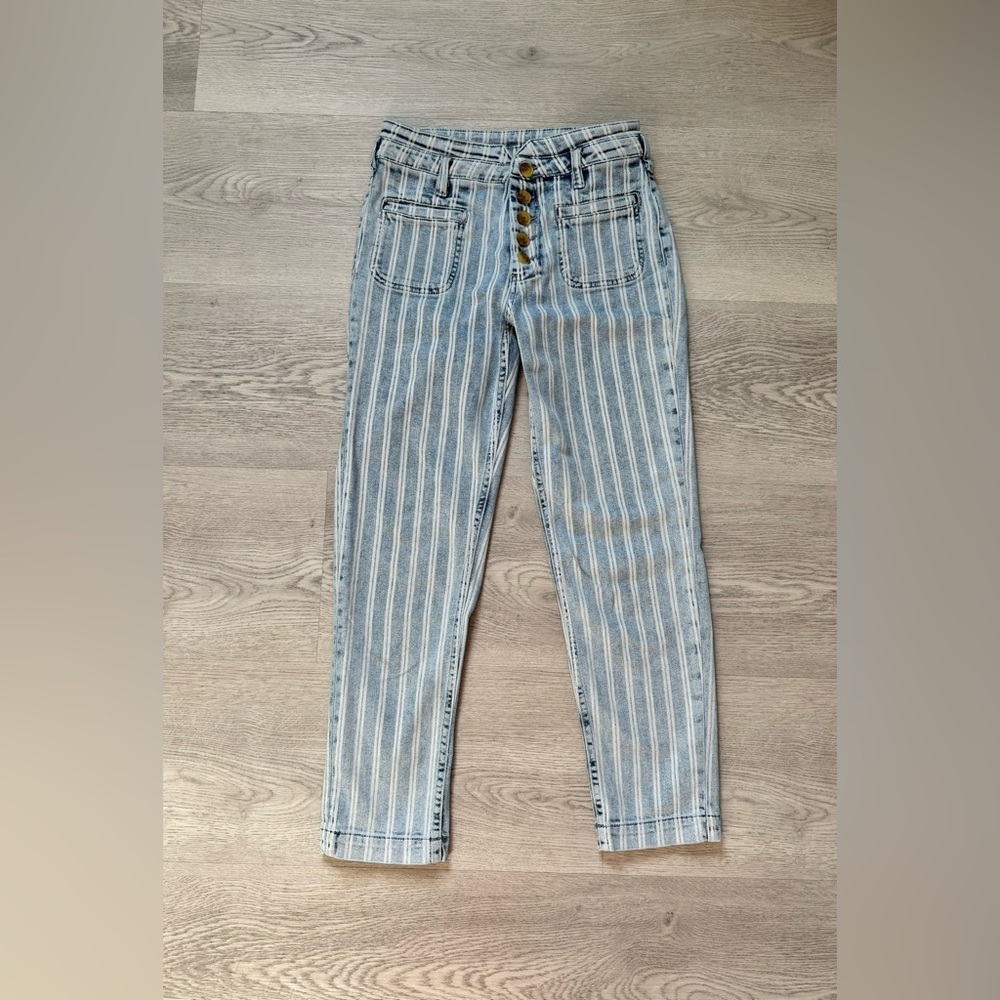 Anthropologie Pilcro High Rise Slim Jeans size 26